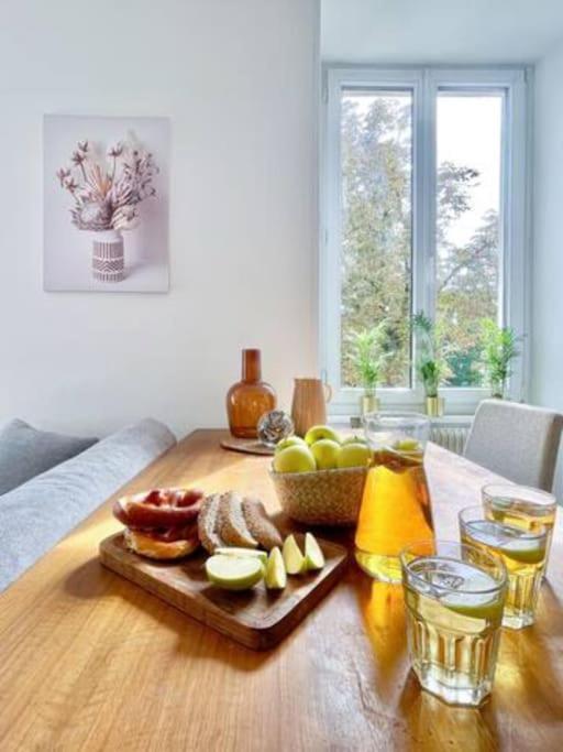 1 Appartement 3P Ideal Famille Travail Renove Lumineux Parking Gratuit Mulhouse Bagian luar foto