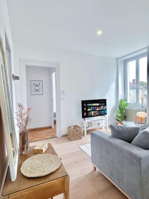 1 Appartement 3P Ideal Famille Travail Renove Lumineux Parking Gratuit Mulhouse Bagian luar foto